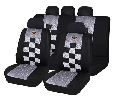 China New Design Breathable Car Accessories 7seats 5 Seats Cover Sports Polyester Car Interior Seat Covers for sale