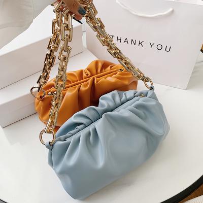 China Fashion Designers Shoulder Dumpling Bags Women Sling Cross - Body Purses Cloud Handbags For Women Lady for sale