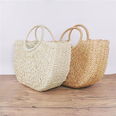 China Handbag Woman Straw Beach Bag Tassel Vietnam Handmade Bag Moroccan Straw Bag for sale