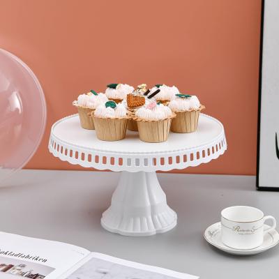 China Wholesale Fancy Stocked Plastic Cake Stand Take Down for sale