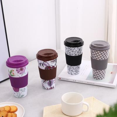 China Manufacturer Factory Direct Sale Food Grade Single Wall Reusable Biodegradable Anti-Scalding Plastic Coffee Cup For Unisex for sale