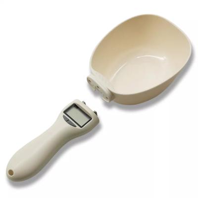 China New ABS Pet Plastic Large Scale Spoon Scale 800g OEM Dismountable Scoop Scale Kitchen Weighing Sp-03 for sale