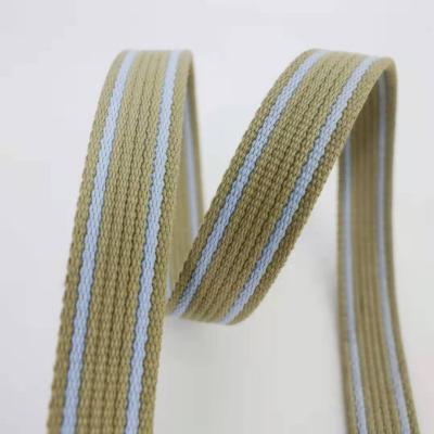 China Durable 25mm Webbing Color Webbing Luggage Ties Canvas Belts Pet Belts Binding Belts And Other Acce for sale