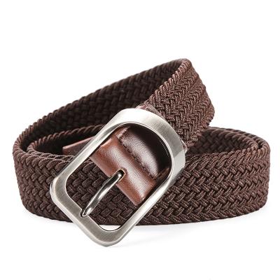 China Eco-friendly Many Colors Ally To Buckle Elastic Woven Belt Woven Belt For Unisex for sale