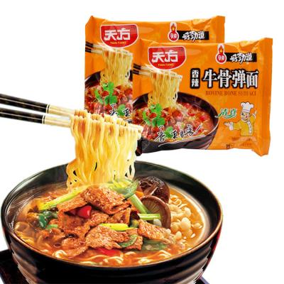 China 108g Wholesale Instant Noodles In Bags Spicy Beef Halal Certified Factory for sale