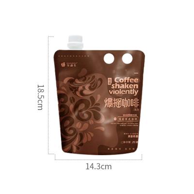 China Instan shake latte bags package Coffee Normal 0 trans fatty acids Fast Food Drink for sale