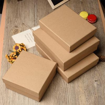 China Wholesale Custom Recyclable Biodegradable Factory Kraft Cardboard Paper Box With Own Logo for sale