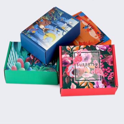 China Factory Wholesale Recyclable Custom Aircraft Box Corrugated Box For Eyeshadow Palette And Wig And Hair Dryer Paper Box for sale