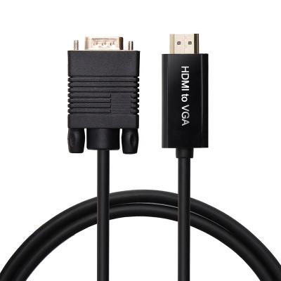 China COMPUTER HDMI to VGA Male to Male Cable Support 3D 1080p 60Hz 1m 1.5m 2m HDMI to VGA Converter for sale