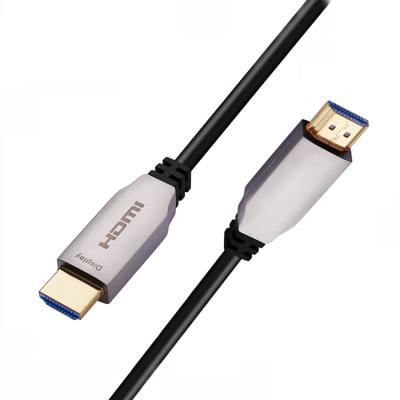 China EARC AOC Slim Slim Camera Fiber Optic Cable Support HDMI 200M 100M 50M High Resolution 8K 10K 48Gbps YUV444 8K HDMI VRR for sale