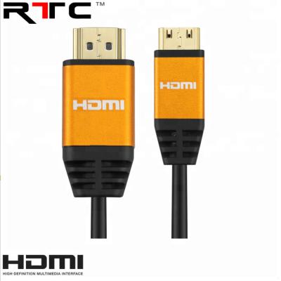 China Mini 19+1 Pin HDMI to HDMI cable type C to A hdmi cable for sale