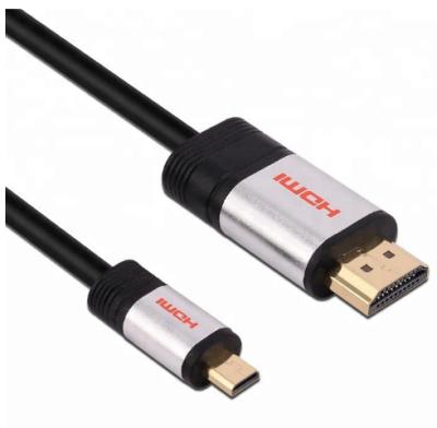 China High Quality COMPUTER Hdmi To Micro Conversion Cable 19 Pin Male To Male 24k Gold Plated DVD Player for sale