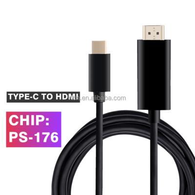 China COMPUTER 1.5m USB C to HDMI Cable Premium High Quality Type C to HDMI Earphone Type C Cable For Laptop Computer for sale