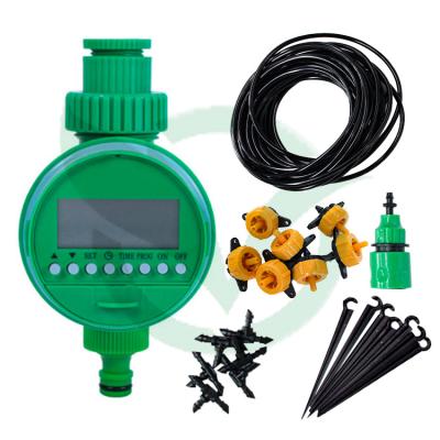 China Irrigation Sprinkler Timer Amazon Water System Kit Accessories Faucet Hose Garden Automatic Irrigation Kit for sale