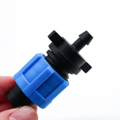 China Easy Installation Porcelain Drip Tape Fittings For Farm And Garden Drip Irrigation System for sale