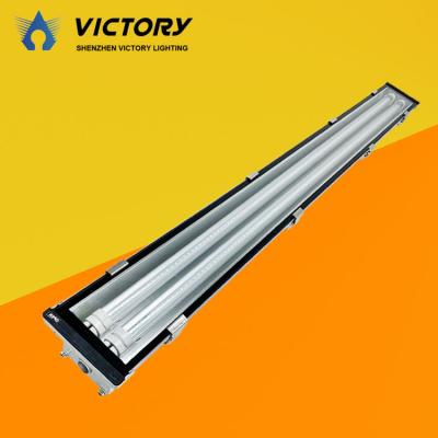 China 60w Workshop Led Light Fixture Lamp 36w 4FT LED Explosion Proof Tri-Proof Light for sale