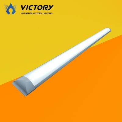 China Wholesale Fixture 6000K 36W Outdoor Mounted Slim Flat Tube Batten Slim Fit LED Panel Light Office Warehouse Workshop Supermarket/Hotel en venta