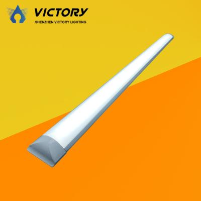 China Office Warehouse Workshop Supermarket/Hotel Product Mount Ceiling Hot Surface Mounted Wide Alloy Tube LED Batten Aluminum Narrow Panel Light CE ROHS for sale