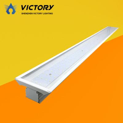 China Workshop Warehouse Garage Supermarket China Factory 220V Indoor Fixtures 4ft Milkty 40W Linkable Led Shop Light Te koop