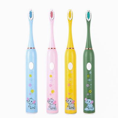 China USB Charging 1-K14B-1 Professional rechargeable cute soft hair children's electric toothbrush for sale