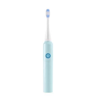 China Battery powered KT8A Free Sample Battery Powered Vibrating Automatic Soft Bristle Cute Baby Children Kids Sonic Electric Toothbrush for sale