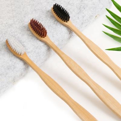 China Disposable BT10 BPA Free 100% Biodegradable OEM Manufacturer Private Label Logo Organic Eco Custom Bamboo Tooth Brush Charcoal for sale