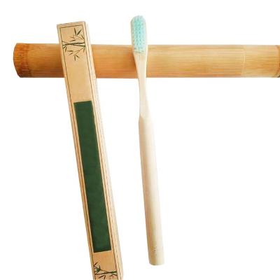 China Disposable BT7 BPA Free 100% Biodegradable OEM Manufacturer Private Label Logo Organic Eco Custom Bamboo Toothbrush Charcoal for sale