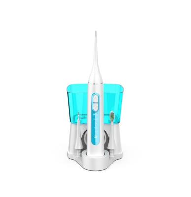 China Outdoor Oral irrigator with Water Tank (Electric Toothbrush and Water Flosser Combo In One) for sale