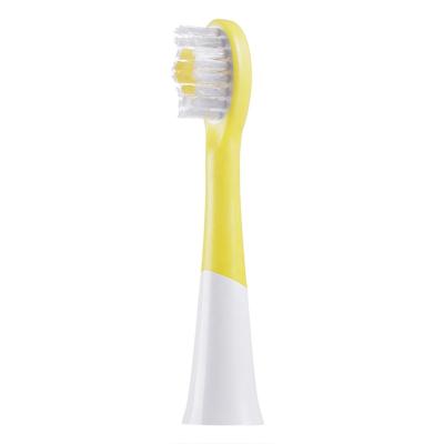 China Outdoor HKT3S Free Sample Round Top DuPont Tynex Nylon Soft Bristles Replaceable Replacement Electric Toothbrush Brush Head for sale