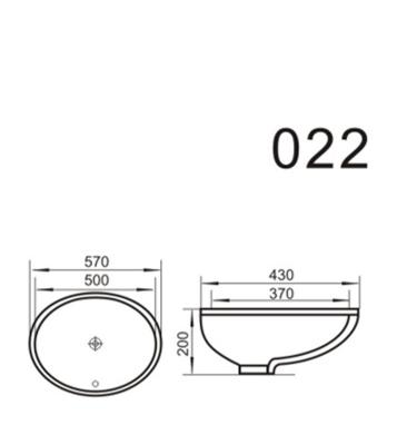 China Modern Hot Sale Professional Competitive Price Lower Price Round Shape Bathroom Sink for sale