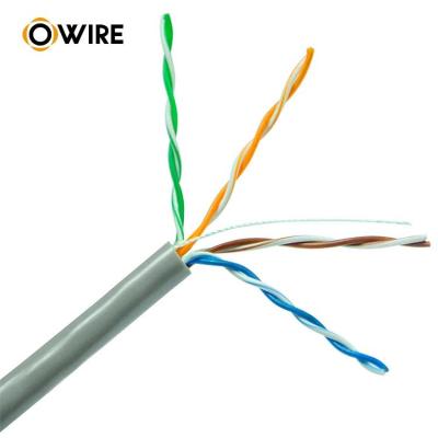 China OWIRE Cat Network Cable utp with reelex roll  305m cat 5e lan Networking cable Te koop