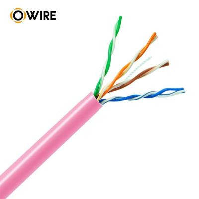 China 250 Feet 4pr Cat Network Cable  26awg 4 2 24 Awg D Link Utp U/Utp Cat5e Lan Cable à venda