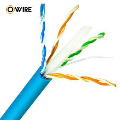 China High-quality Shenzhen rollo de 305 mts meters d-link true copper low smoke ls utp s / ftp cat.6 cat 6 ethernet network lan cable Te koop