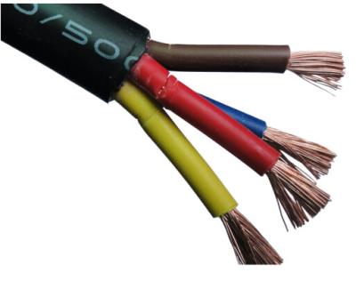 Cina Manufacture VV copper single core cable 1KV PVC Insulation PVC Sheath Electrical power Cable in vendita