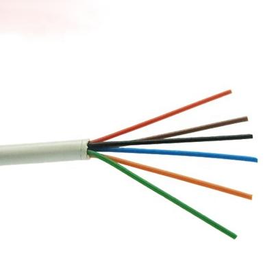 China 0.5Mm Bare Telephone Cable Wire Copper 2 4 Core Rj11 All Types Indoor Telephone Cable for sale