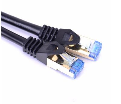 中国 Shielded Flat Cat7 Ethernet Cable Thin SFTP Flat RJ45 Cable Cat7 販売のため