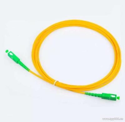 中国 Customized Sizes Patch Cord Owire SM Duplex SC/APC Fiber Optic Cable Patch Cord 販売のため