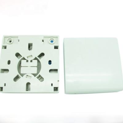 China SC  Face Plate Fiber Optic Accessories ABS Plastic Network Faceplate IEC Standard for sale