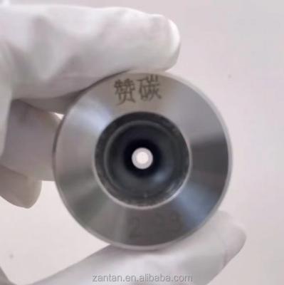 China Tungsten-cobalt alloy mini size dies, Nano-diamond coated dies, wire drawing dies for sale