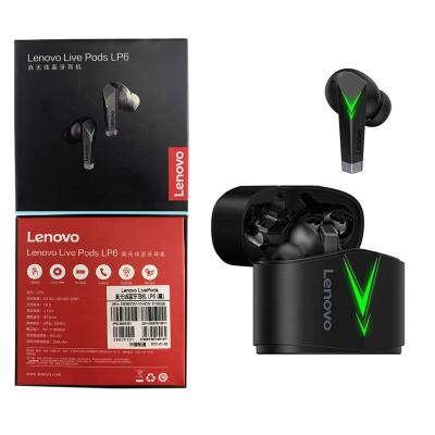 China BT 5.0 Chip/Delay As Low As Lenovo LP6 Gaming Headset Amazon 65ms/13mm Large Dynamic Range Free Play Airbud LP6 Earbuds Auriculares Inalambricos Hedphone Blutooth Headset Online Motion for sale