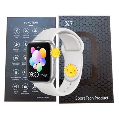 China Online Wholesale Touch Screen Android X7 Smart Watches 2021 New Arrivals Smart Watch X7 X7 Pro Smart Watch I/O For Women For Men for sale