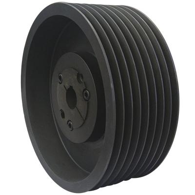 China Building Material Shops New Model 280mm Pitch Diameter Taper Lock Bush v Groove Belt Pulley From China for sale