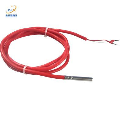 China JYX PT1000 Stainless Steel Thermistor NTC 10K 3950 Temperature-measuring Waterproof Temperature Sensor for sale