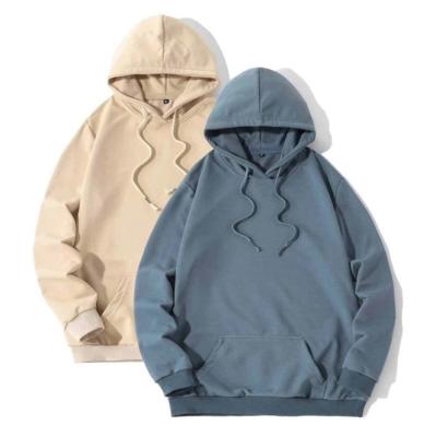 China Custom Color Sport Logo 350gsm Pima Cotton 350gsm Pima Plain Sweatshirts Custom 100% Kangaroo Pocket Drawstring Hoodie For Men for sale