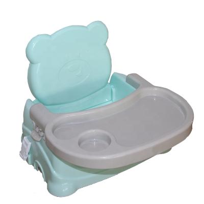 China Suitable For 6 Months Children Colorful Booster Seat With Adjustable Tray for sale