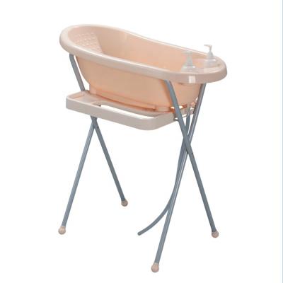 China PP+steel baby bathtub and changing staton for stand shower for sale