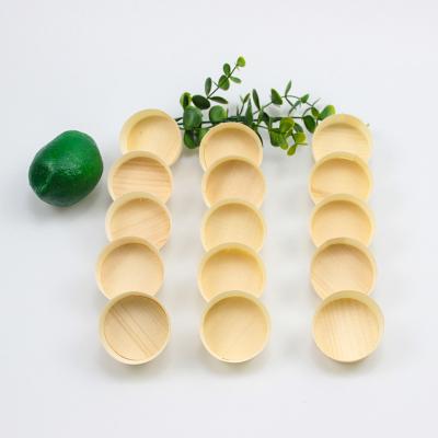 China Biodegradable Custom Eco-Friendly Poplar Cup Disposable Eco-Friendly Printing Logo Stocked Wood Cups for sale