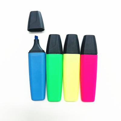 China Office & School Markers Highlighter Pen Candy Colors Promotional Highlighter Bar for sale