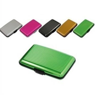 China NATIONAL Credit Card Holder Metal Business Aluminum Card Case for sale