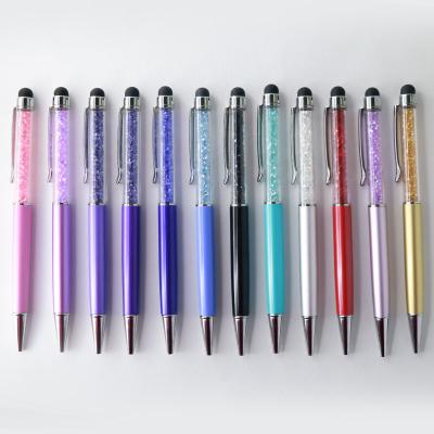 China Normal Hot Selling United Phoneholder Capacitive Ball Pen Crystal Stylus Pen Crystal Pen for sale